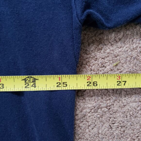 Vintage Y2K Team Nike Penn State Center Check Size 2XL Mens Blue T-Shirt PSU - Picture 7 of 7